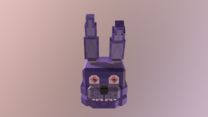 Mineteria - Bonnie - FNAF 3D Model