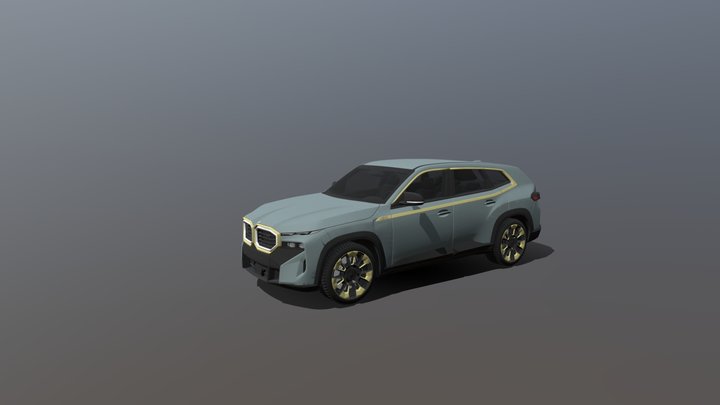 2023 BMW XM 3D Model