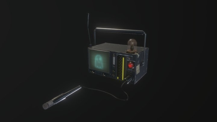 Paranormal Oscilloscope#1 3D Model