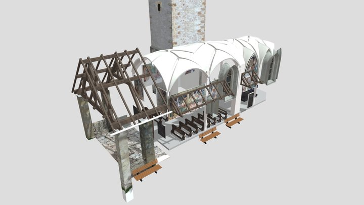 San Valentino Church 3D Model