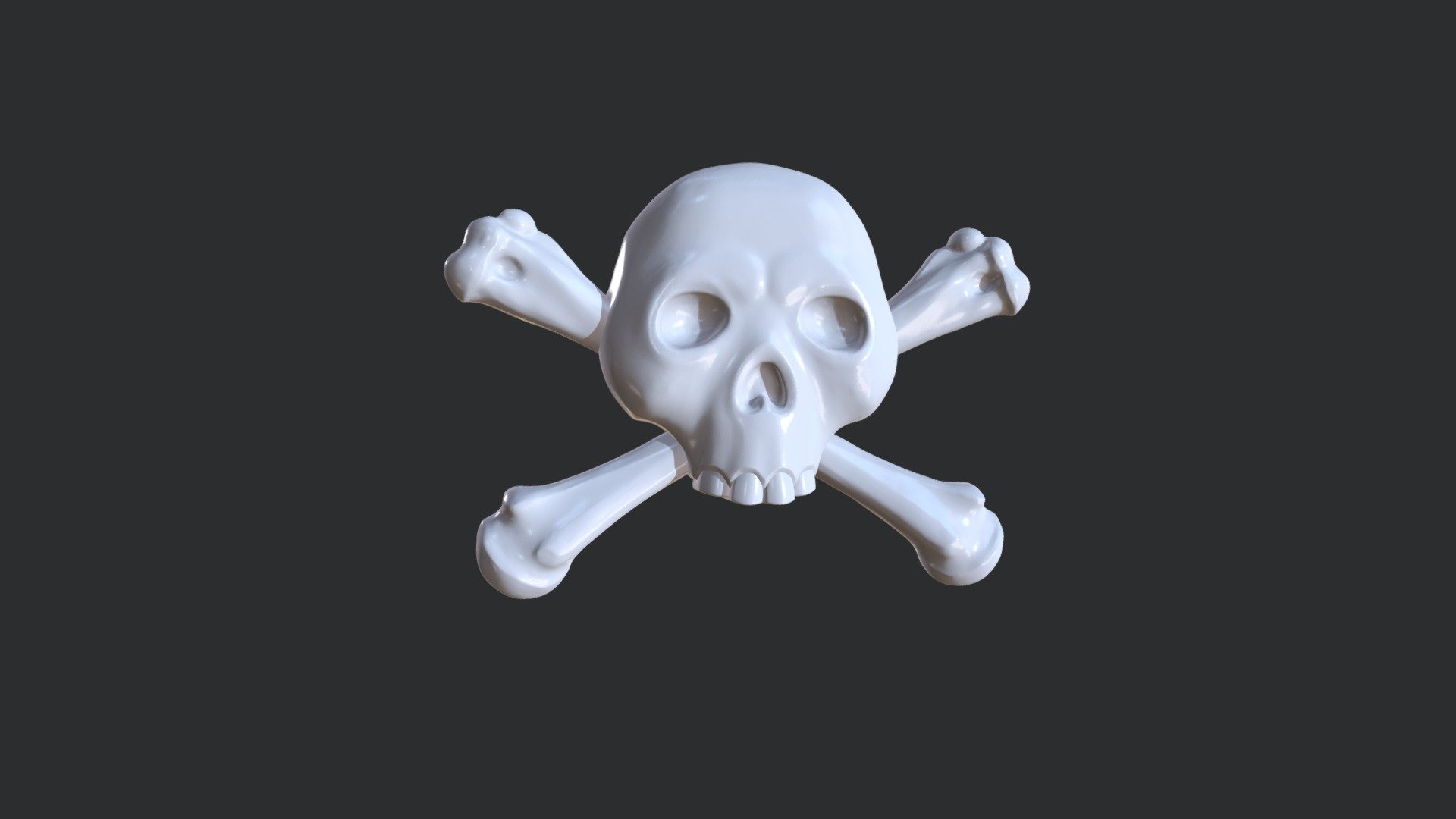 Simple Skull Relief