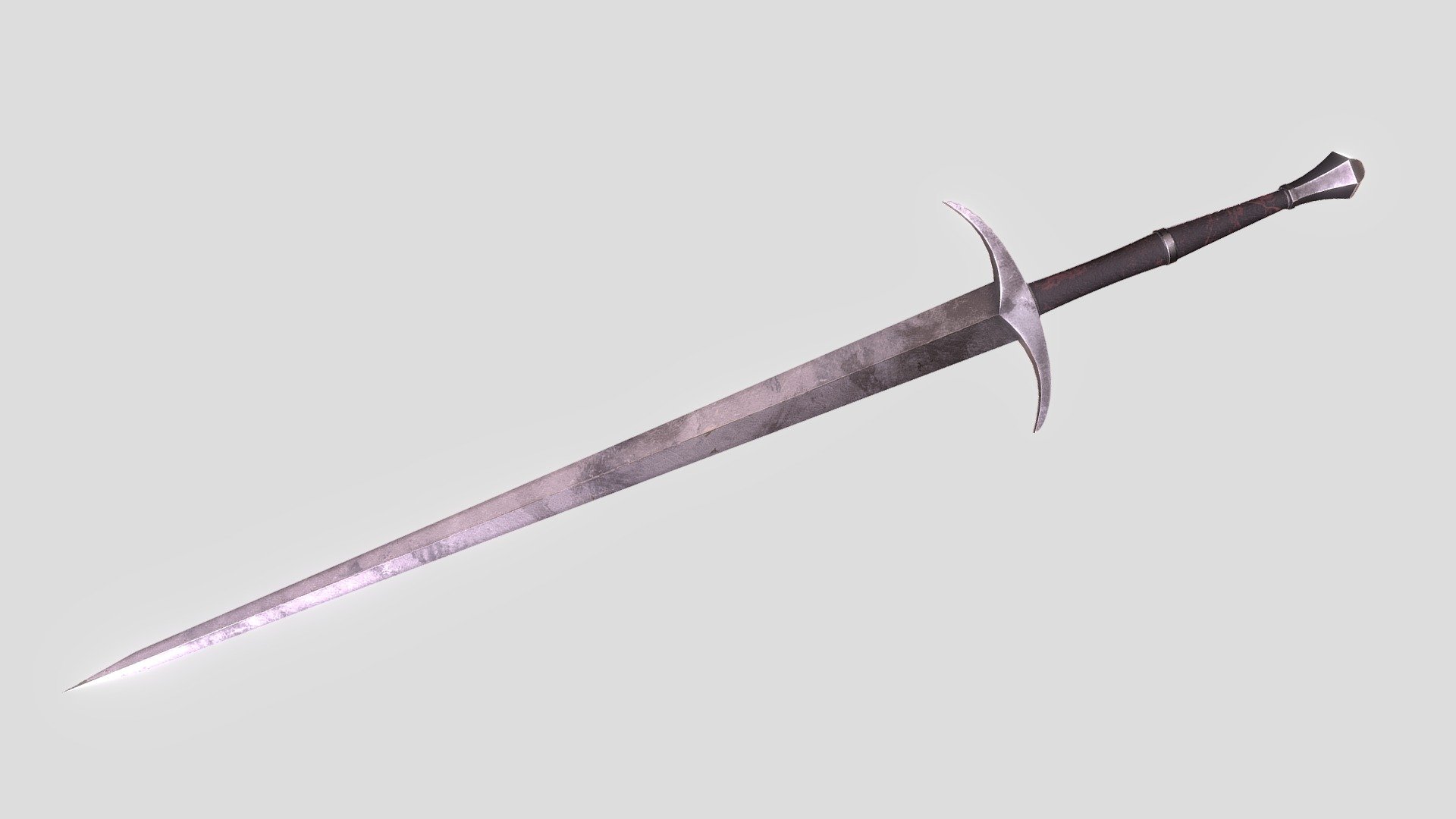 Old Longsword B - 3D Model By PELUSO (@Peluso87) [32c9fee] - Sketchfab