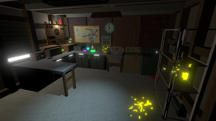 rick and morty sketchfab 3D Model