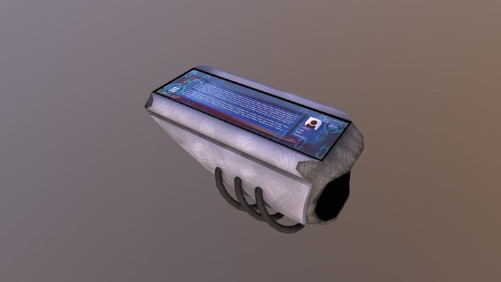 Contrôle d’Identité et de Visa (CIV) 3D Model