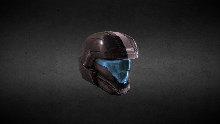 Halo ODST Helmet 3D Model