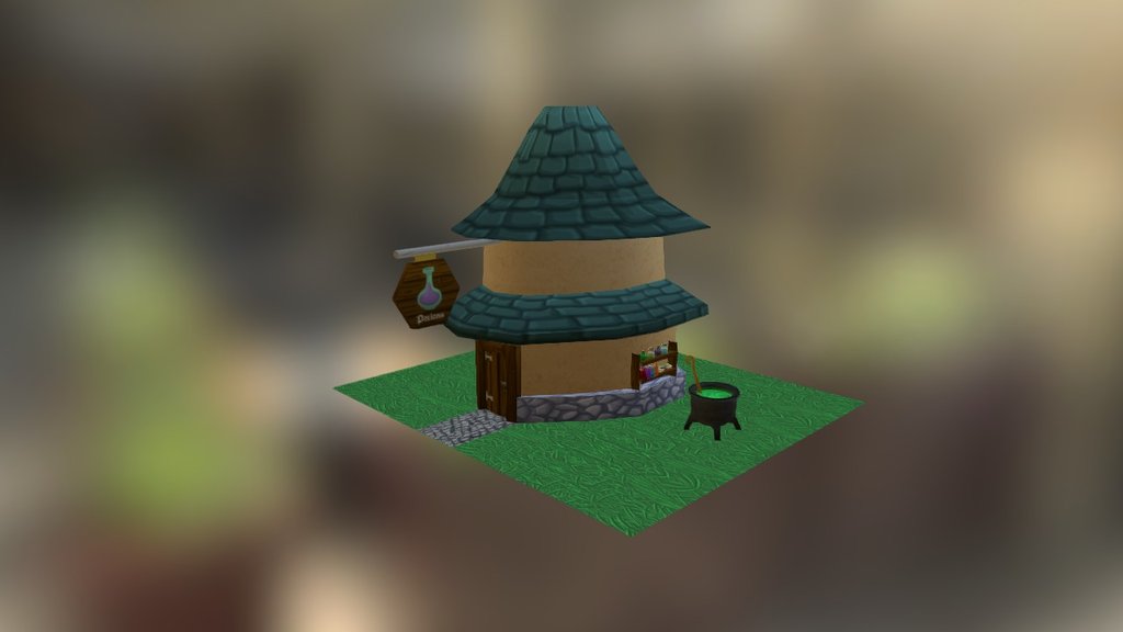 Potion Shop - 3D model by CupOhJoe (@_cupohjoe) [32cd27d] - Sketchfab