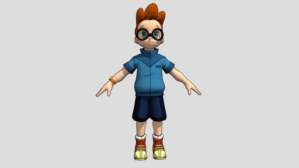 Fusionfall-Otto(T-pose)