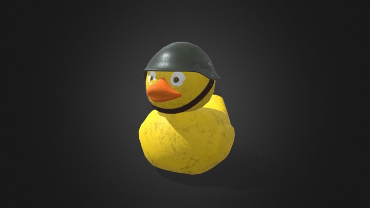 War Duck 3D Model