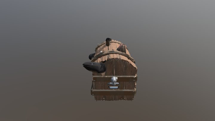 Loot Chest 3D Model