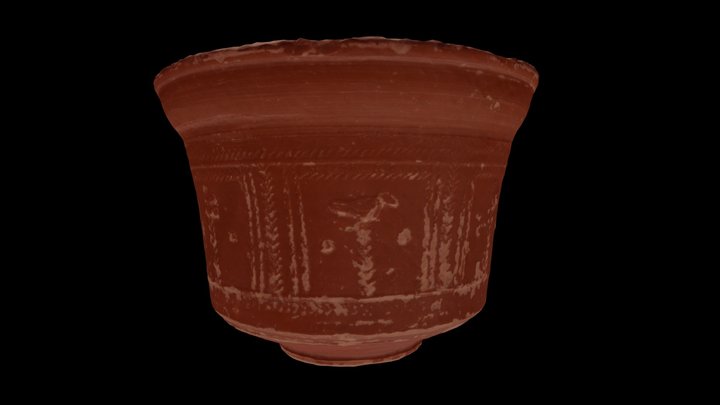 Taça Terra Sigillata. 3D Model