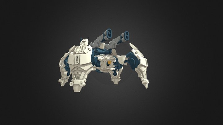 BucketBot DesertSpider 3D Model