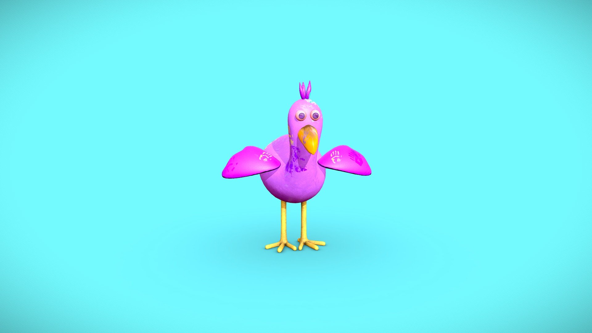 Opila Bird - Garten of Banban | 3D model