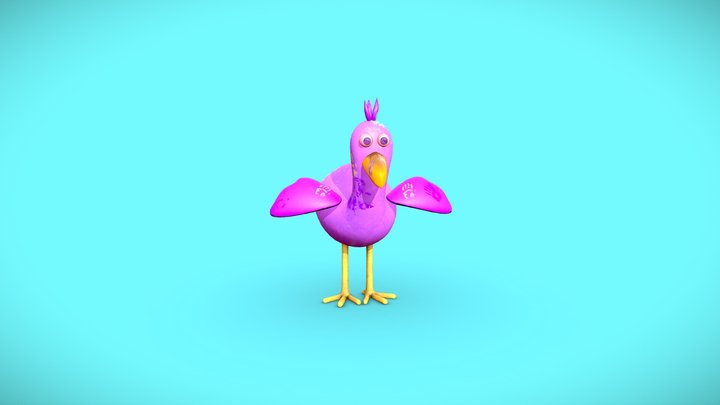 Baby Opila Bird - Download Free 3D model by Zagi Arcade Models  (@superluigiloquenderozg) [c996acc]