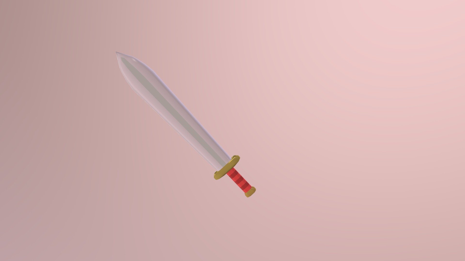 Sword Low Poly