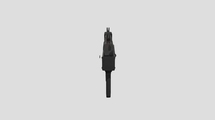 Draco Pistol 3D Model