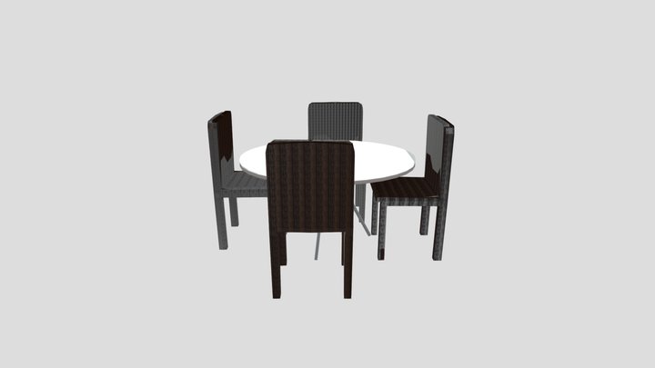 DINING TABLE 3D Model