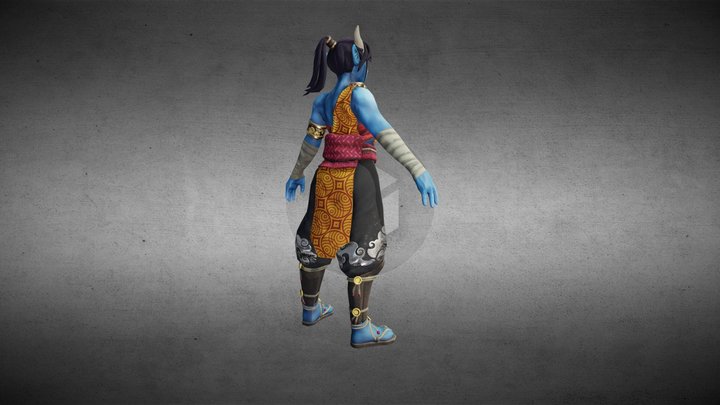 Aoi 3D Model