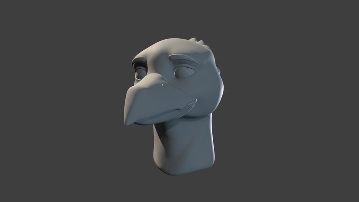 Blue Jay 3D Model