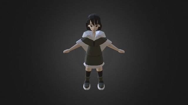 Set in Stone - Kid Character 3D Model