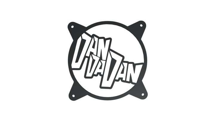 FAN COVER (140 mm) - DAN DA DAN 3D Model