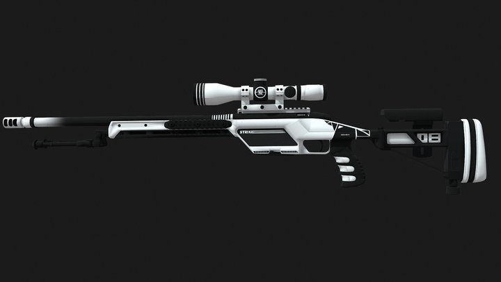 SSG-08 | Striker 3D Model