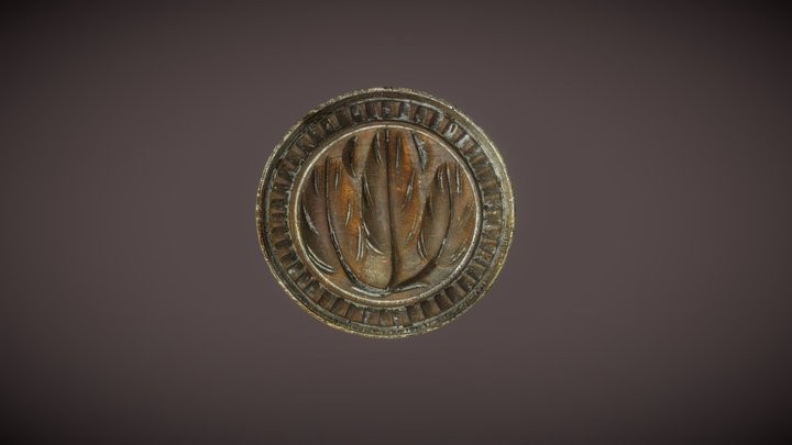 Butter Stamp 4 3D Model