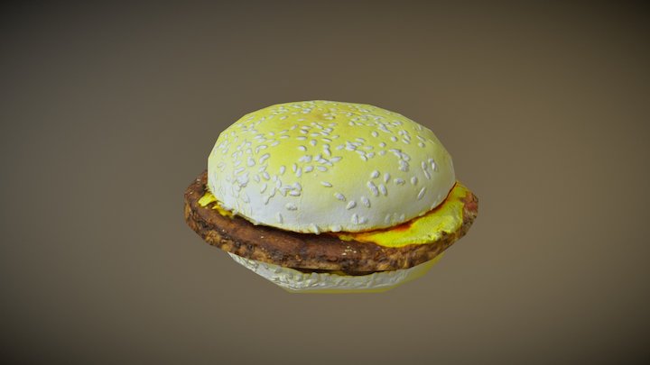_blankRepository Photogrammetry Cheeseburger 3D Model