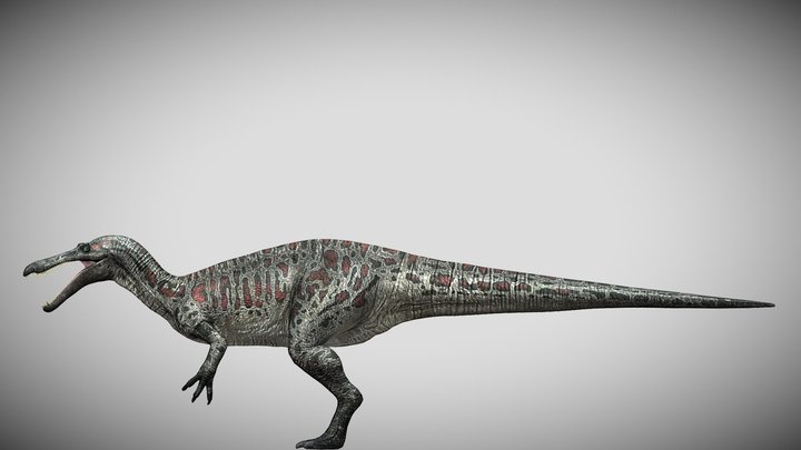 Suchomimus V3 – Kostenloses 3D-Modell STL