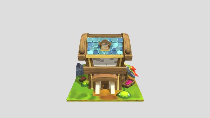 house 222 3D Model