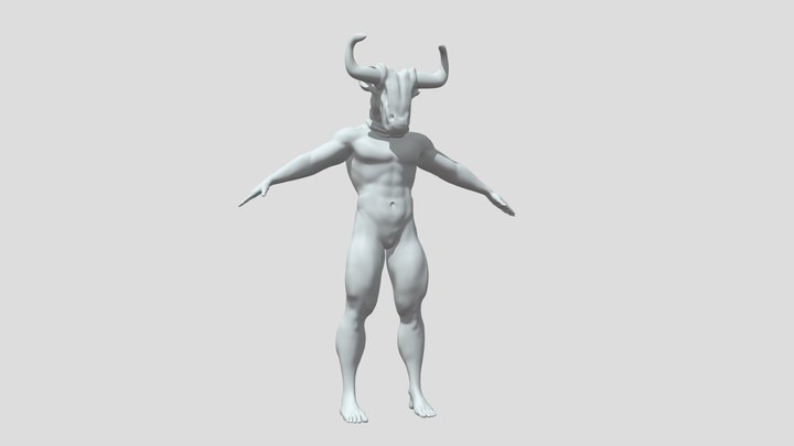 minatour 3D Model