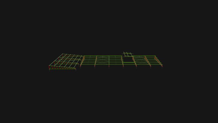 estrutura metalica 3D Model