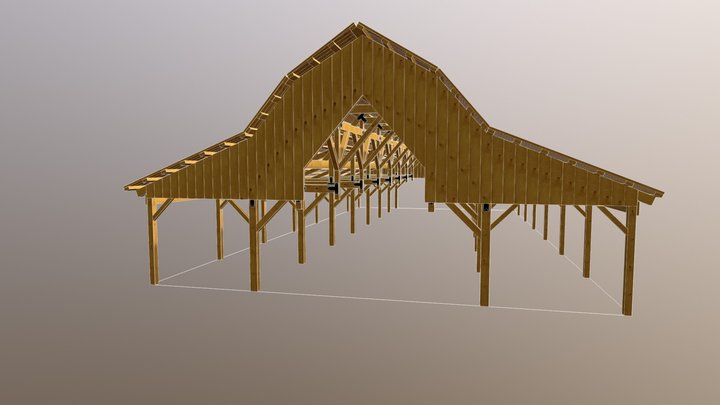 Wedding Pavillion 3D Model