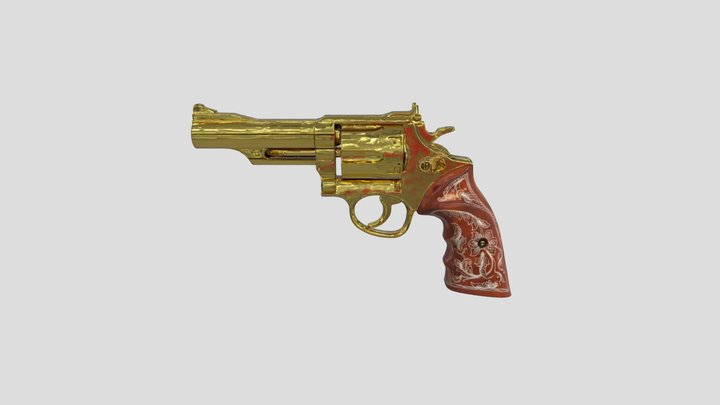 Revolver 3D Model