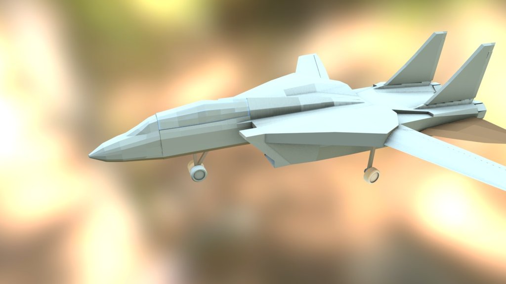 F-14 Model Anothony Romrell Animation class