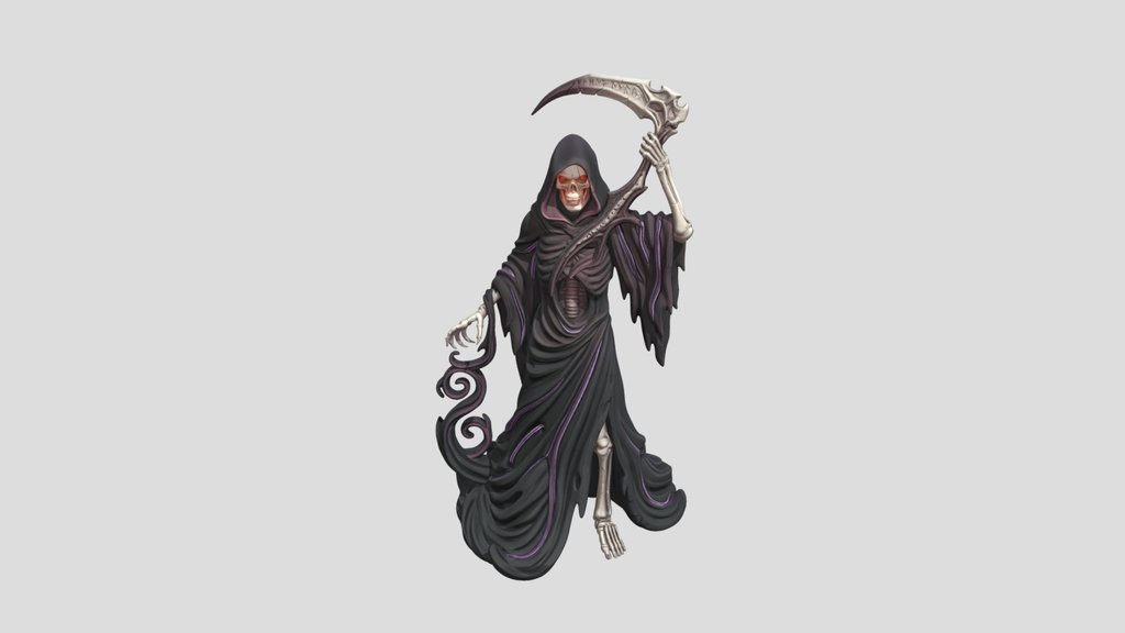 Death Shepherd Reaper Figurine STL | Dark…