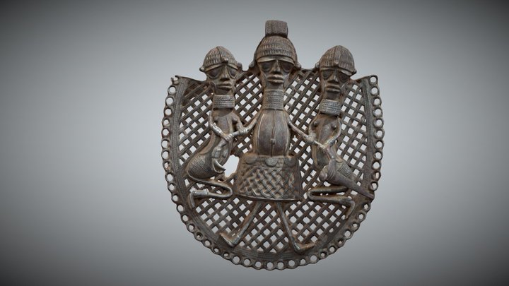 Protective Pendant, Lower Niger, 15th–19th Cent. 3D Model
