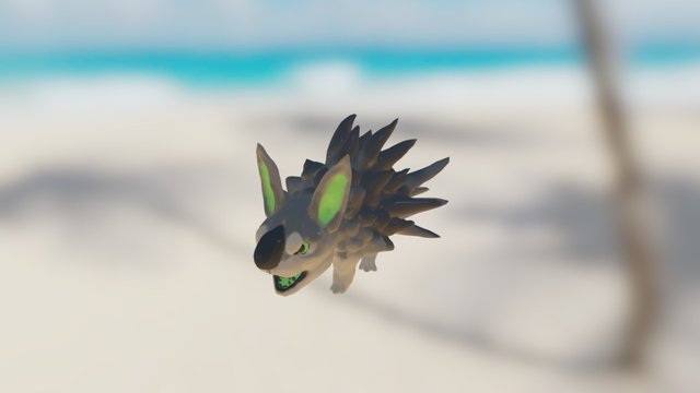 Angry baby 3D Model