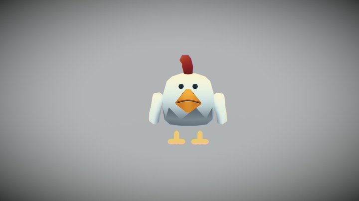 Rooster Rudy 3D Model