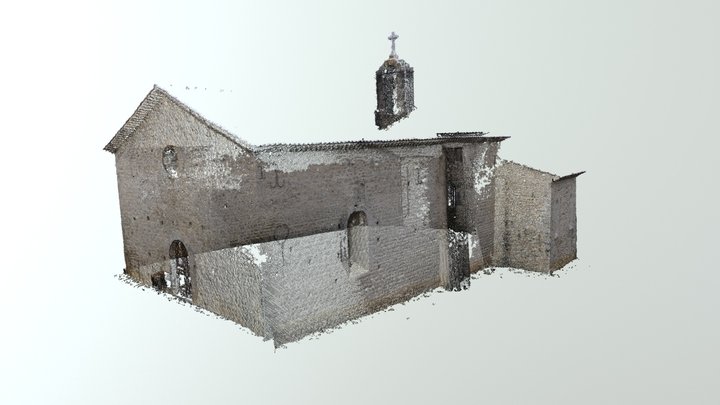 134- Mison Les Armands- Notre Dame Baume 3D Model