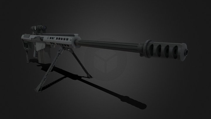 M107A1 3D Model