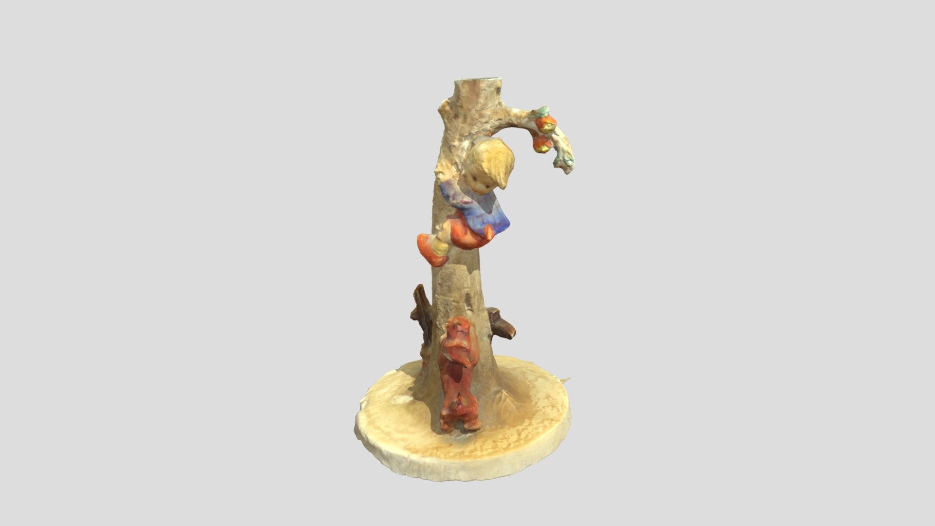 Boy In Tree