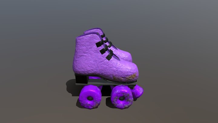 Roller Skates 3D Model