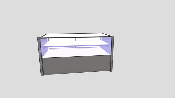 Retail Cabinet 3D Model
