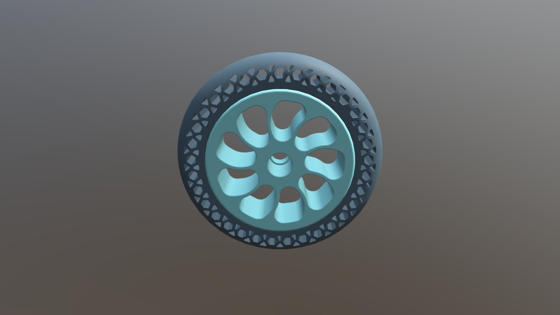 Back Wheels — Sketchfab embed 3D viewer