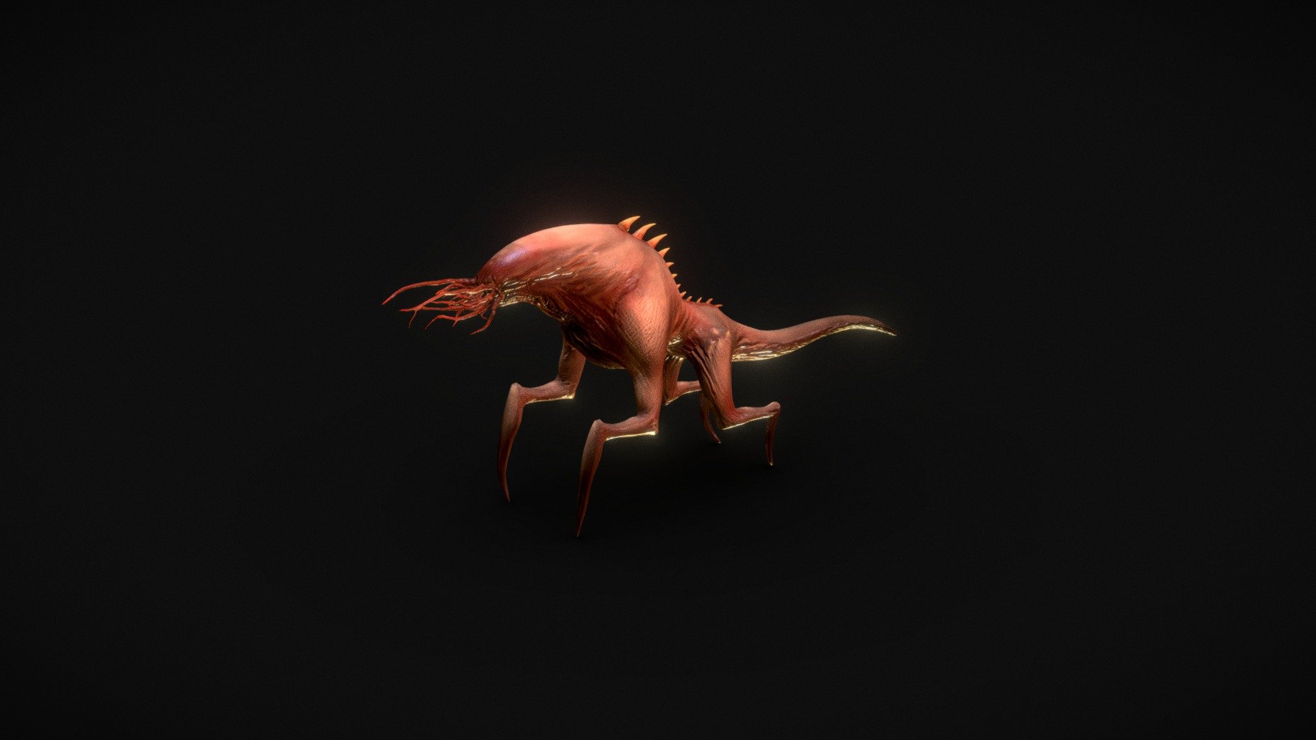 Insect - 3d Model By Kistinev [32de64c] - Sketchfab