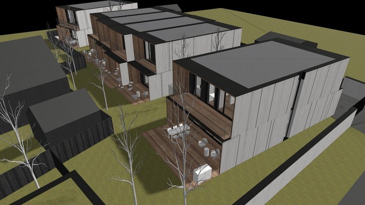 Cottages_Mykytyntsi_12.02 3D Model