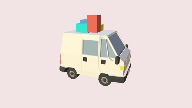 Van (vehicle) 3D Model