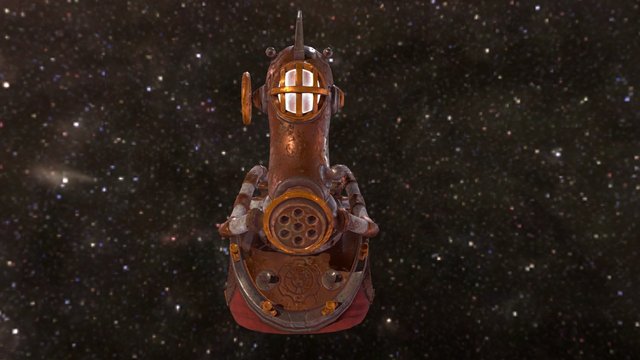 The Space Explorer 3D Model