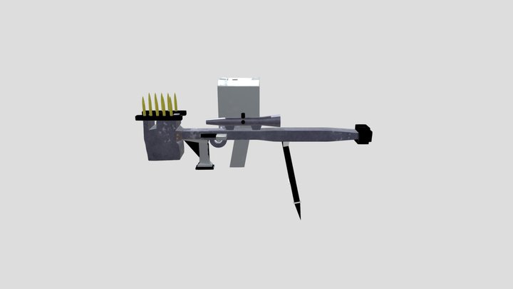 Weapon Project 3D Model
