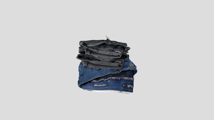 Vialli Mens Jeans_6 3D Model